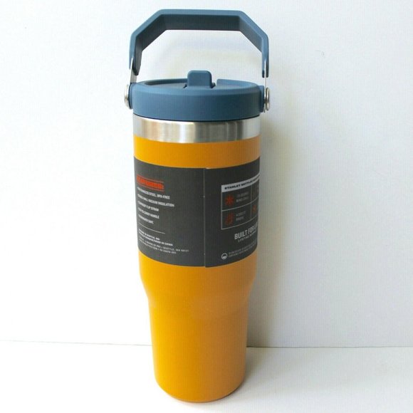 Stanley The Iceflow Safron Flip Straw Stainless Steel Tumbler 30 oz - Picture 2 of 5